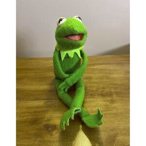 Vintage Kermit The Frog Fisher Price Muppets Plush Toy 850 20"